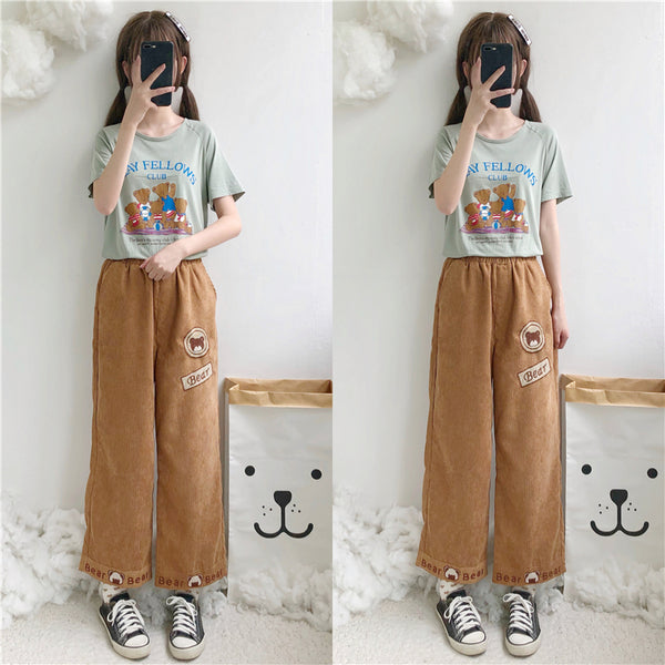 Fashion Bears Pants JK2919