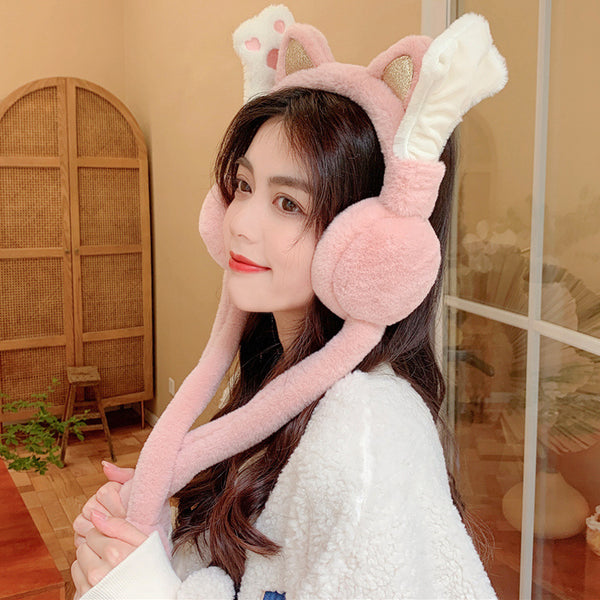 Cute Paw Earmuffs JK3321