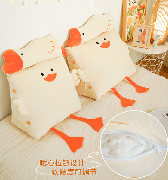 Cartoon Goose Plush Hold Pillow JK3232