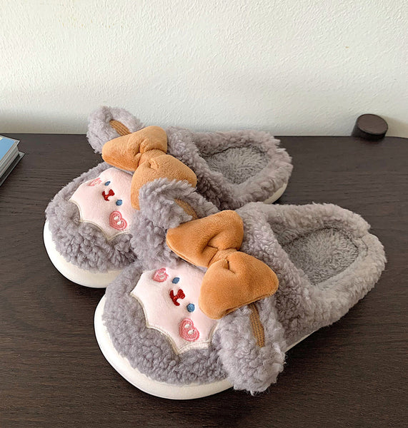 Lovely Sheep Ears Slippers JK3312