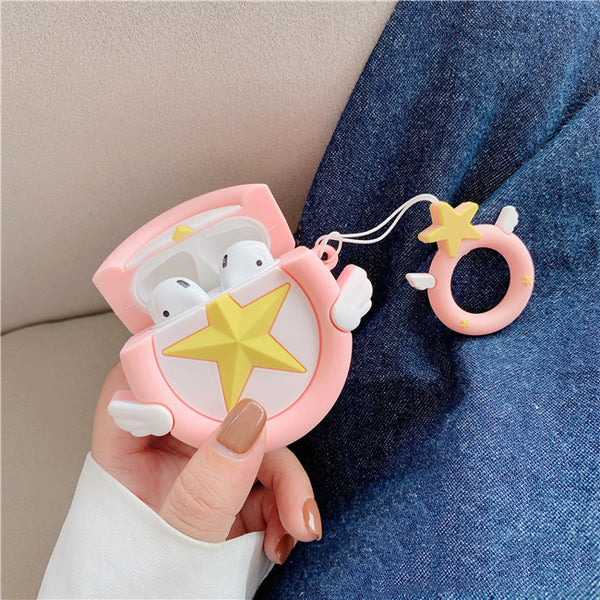 Cute Sakura Airpods Protector Case JK1502