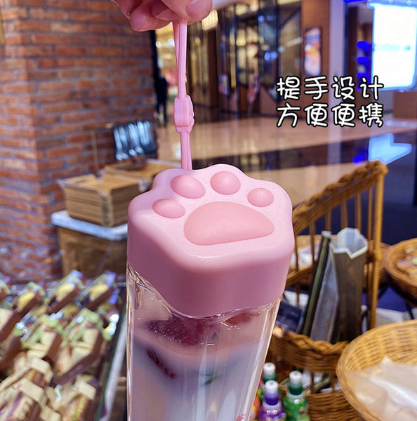 Lovely Cat Paw Water Bottle JK2209
