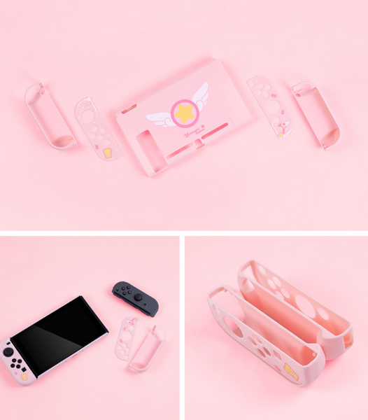 Captor Sakura Switch Skin Protector Case Cover Set JK2335