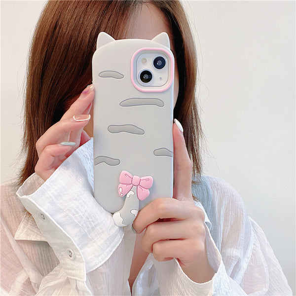 Lovely Cat Phone Case for iphone 11/11pro max/12/12pro/12pro max/13/13pro/13pro max/14/14plus/14pro/14pro max JK3345