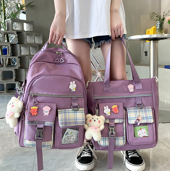 Fashion Cartoon Backpack Set JK3261