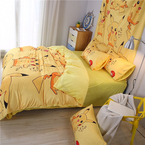 Lovely Pikachu Bedding Set JK1979
