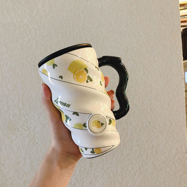 New Style Fruits Mug Cup JK2254