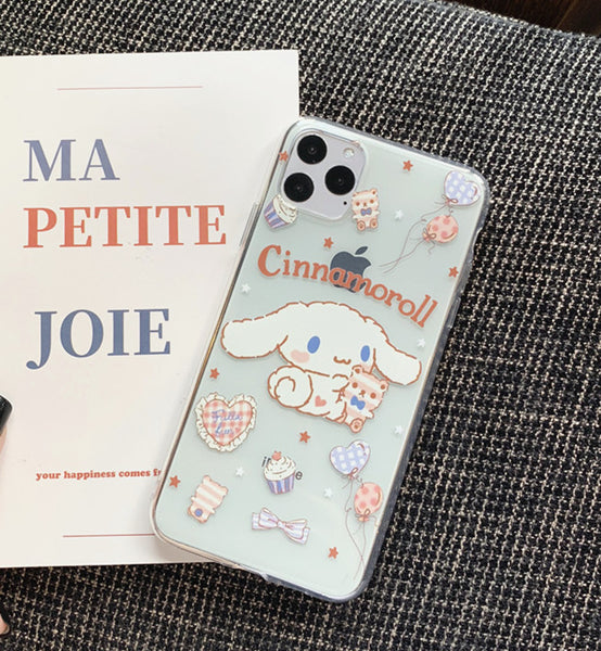 Lovely Cinnamoroll Phone Case for iphone 6/6s/6plus/7/7plus/8/8P/X/XS/XR/XS Max/11/11 pro/11 pro max JK1913