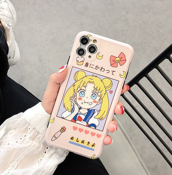 Lovely Usagi Phone Case for iphone7/7plus/8/8P/X/XS/XR/XS Max/11/11 pro/11 pro max JK2158