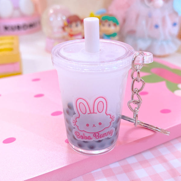 Rabbit Bubble Tea Keychain JK2102