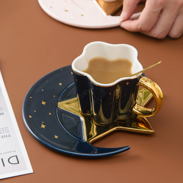 Moon and Star Mug Cup Set JK2949