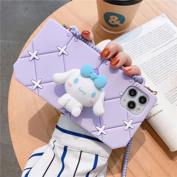 Lovely Dog Phone Case for iphone 7/7plus/8/8P/X/XS/XR/XS Max/11/11 pro/11 pro max/12/12pro/12pro max/12mini JK2503