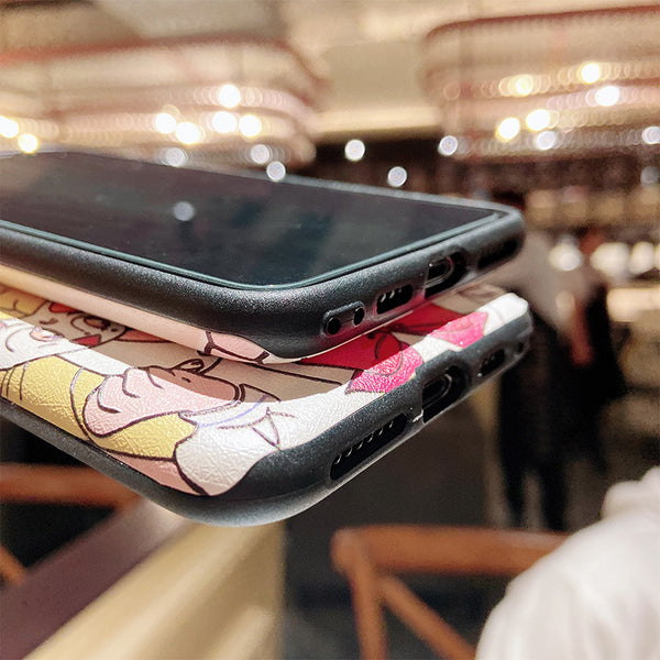 Lucky Girl and Usagi Phone Case for iphone 6/6s/6plus/7/7plus/8/8P/X/XS/XR/XS Max/11/11 pro/11 pro max JK2000