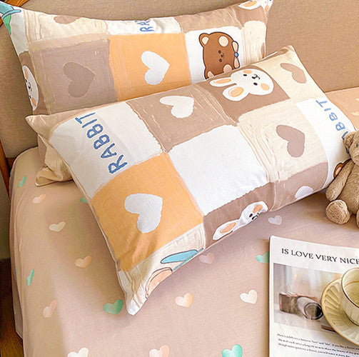 Rabbit and Bear Bedding Set JK3198