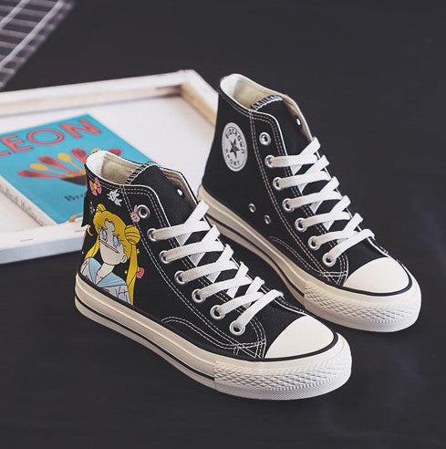 Fashion Sailormoon Canvas Shoes  JK1752