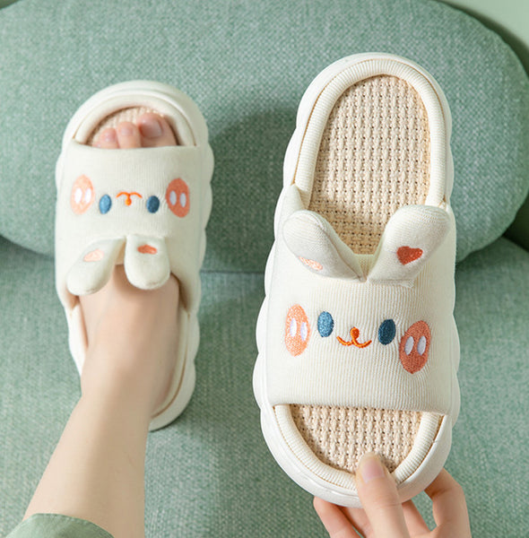 Cute Rabbit and Bear Slippers JK3111