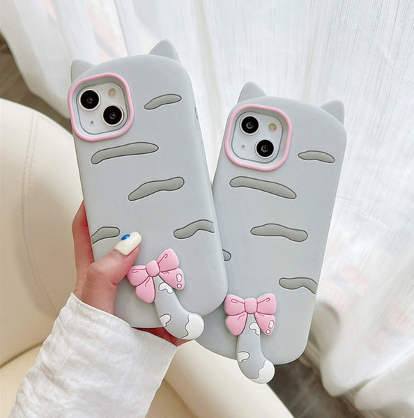 Lovely Cat Phone Case for iphone 11/11pro max/12/12pro/12pro max/13/13pro/13pro max/14/14plus/14pro/14pro max JK3345