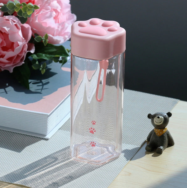 Lovely Cat Paw Water Bottle JK2209