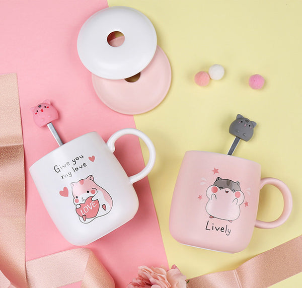 Cute Hamster Mug Cup JK2460