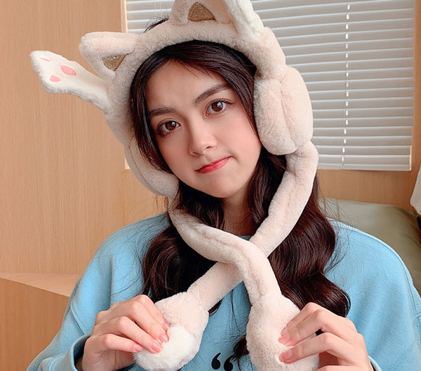 Cute Paw Earmuffs JK3321