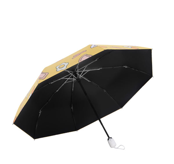 Cute Foods Folding Sun Umbrella JK2375