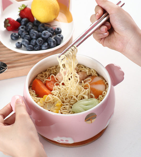 Lovely Cat Printed Bowl JK2858