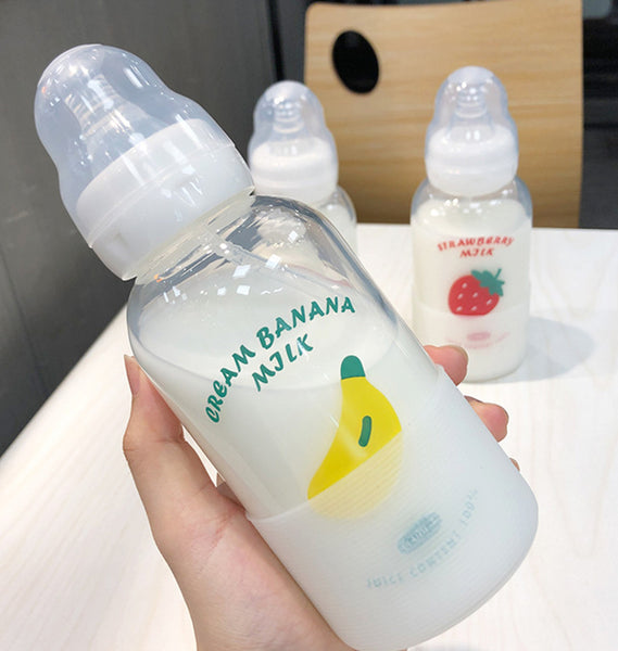 Cute Nipple Strawberry Water Bottle  JK2194
