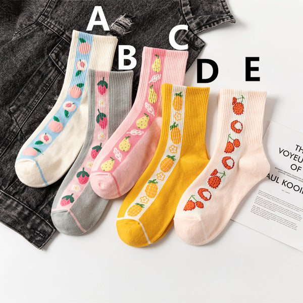Lovely Fruits Socks JK2348