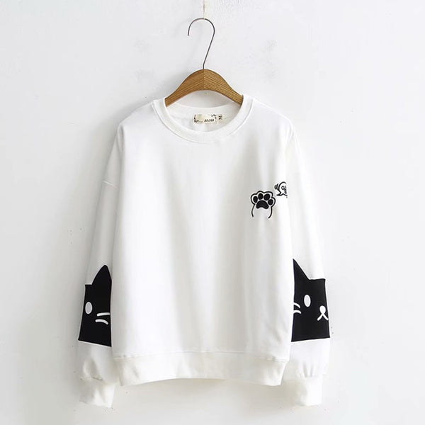 Cute Cat Paw Hoodie JK2215