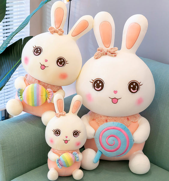 Lovely Rabbit Plush Hold Pillow JK3497