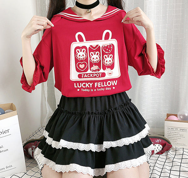 Lucky Rabbit T-shirt JK3115