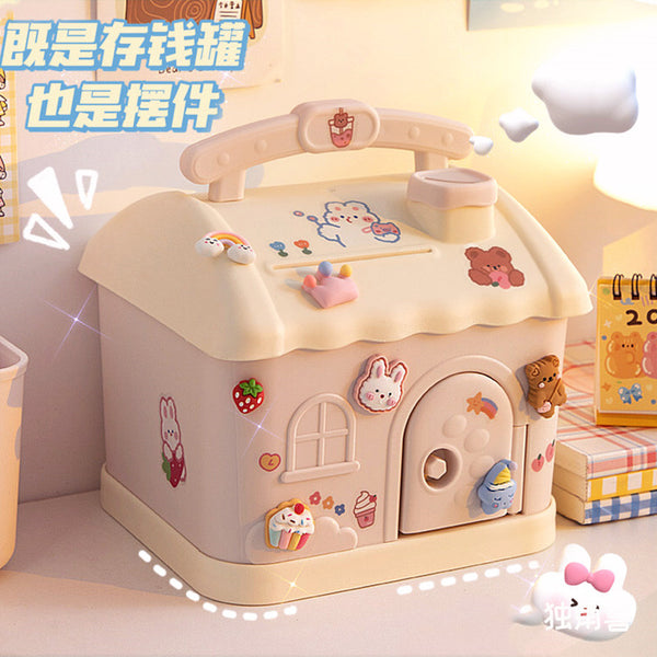 Cute House Piggy Bank JK3055