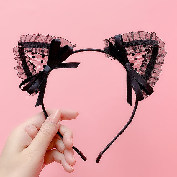 Cute Cat Ears Hair Clips JK2410