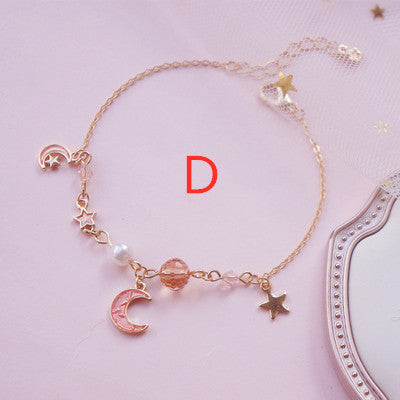 Fashion Moon and Stars Bracelet JK1562