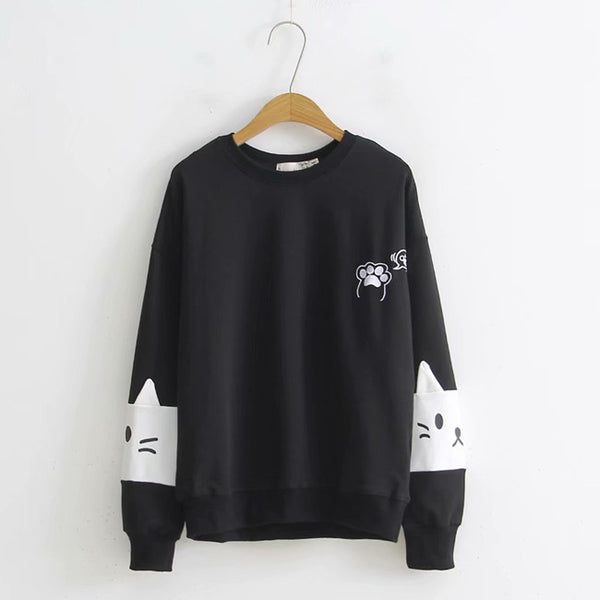 Cute Cat Paw Hoodie JK2215