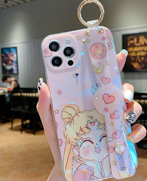 Cute Sailormoon Phone Case for iphone7/7plus/8/8P/X/XS/XR/XS Max/11/11 pro/11 pro max/12/12pro/12mini/12pro max JK2751