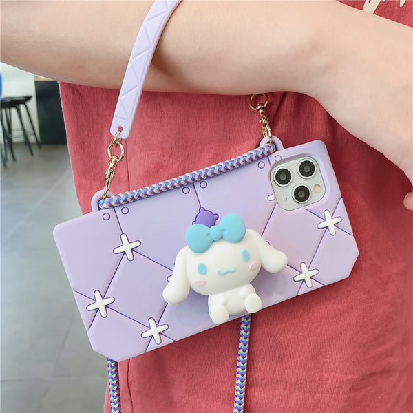 Lovely Dog Phone Case for iphone 7/7plus/8/8P/X/XS/XR/XS Max/11/11 pro/11 pro max/12/12pro/12pro max/12mini JK2503