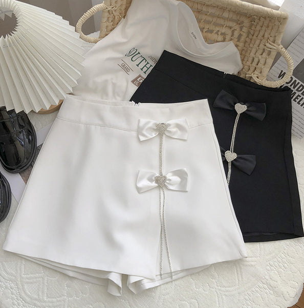 Fashion Bowtie Girls Shorts JK3183