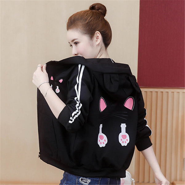 Lovely Cats Pastel Coat JK2090