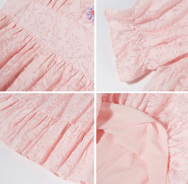 Pretty Flowers One-piece Dress JK2378