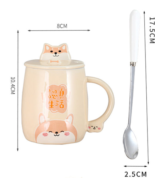 Lovely Dog Mug Cup JK2648