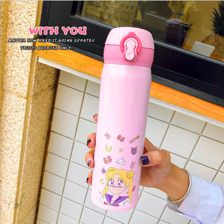 Sailormoon Usagi Water Bottle Jk1004 – Juvkawaii