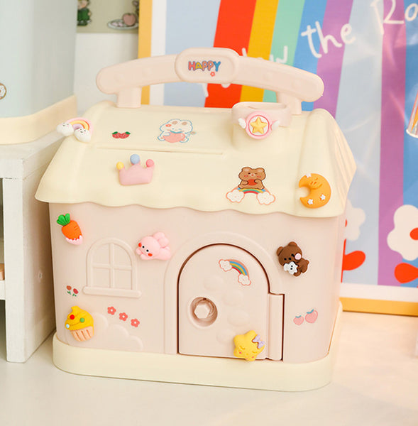 Cute House Piggy Bank JK3055