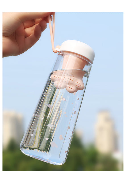 Lovely Cats Paw Water Bottle JK1858