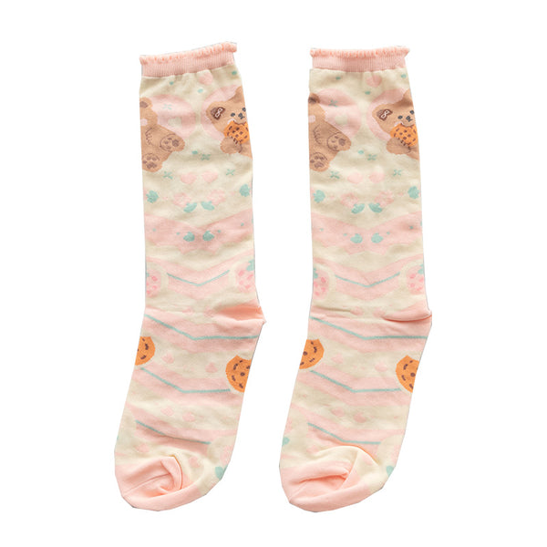 Lovely Bear Socks JK3171