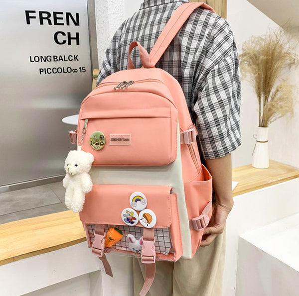 Fashion Cartoon Backpack Set JK2982