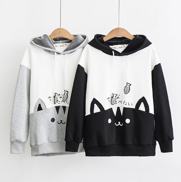 Lovely Cat Girls Hoodie JK3377