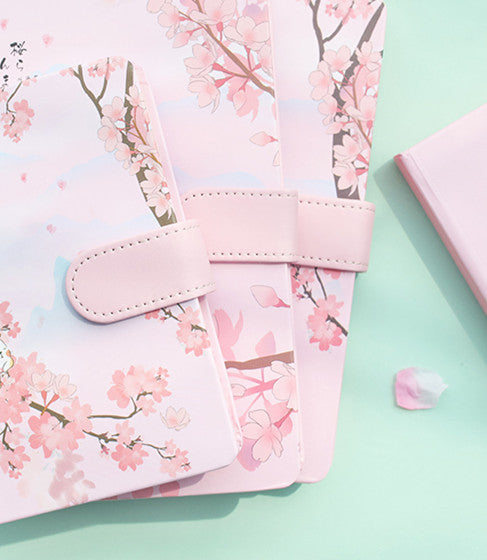 Cute Sakura Cat Notebook JK2527