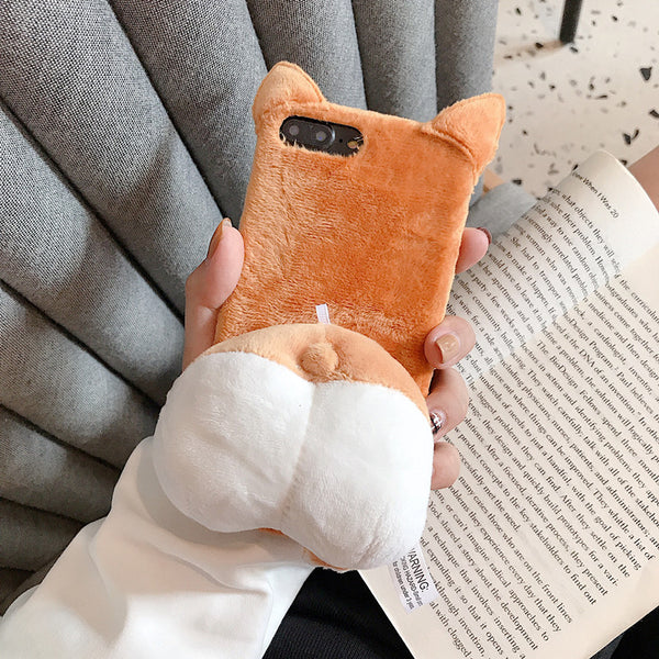 Lovely Corgi Phone Case for iphone 6/6s/6plus/7/7plus/8/8P/X/XS/XR/XS Max/11/11 pro/11 pro max JK2043