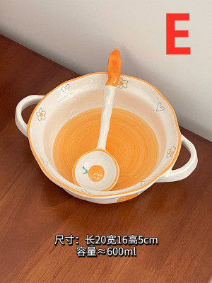 Sweet Fruits Printed Bowl JK3408